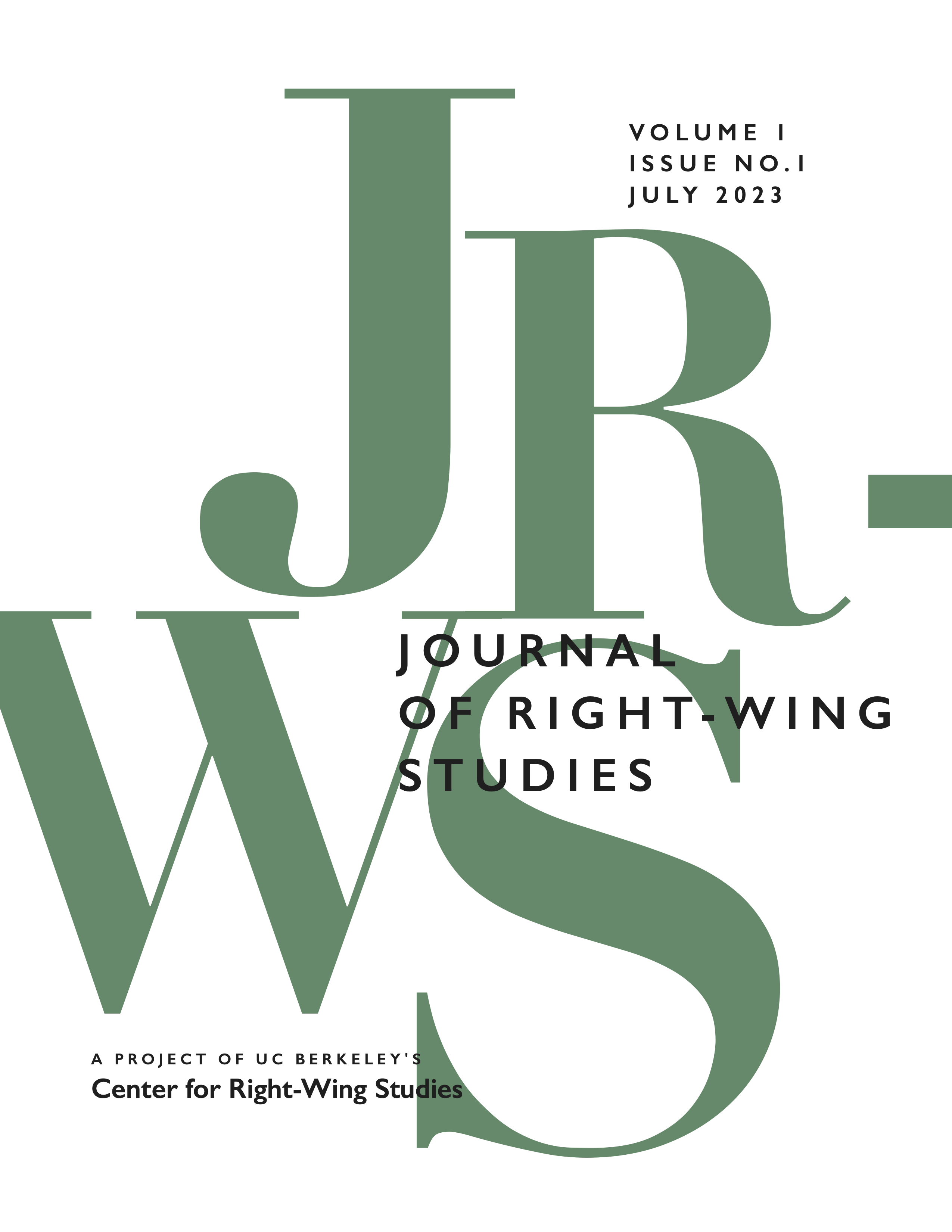 Journal of Right-Wing Studies