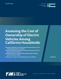 Cover page of Assessing the Total Cost of Ownership of Electric Vehicles among California Households